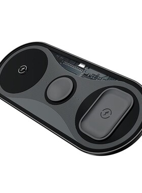 15W 3 in 1 Fast Wireless Charger Pad Dock Station For iPhon
