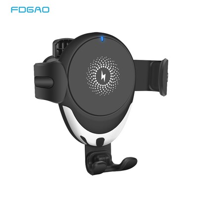 FDGAO 15W Fast Wireless Charger Car Mount for iPhone 11 X X