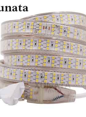 2835 LED Strip Waterproof IP67 276 LEDs/m Three Row 120LEDs