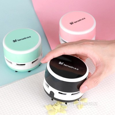 Tenwin Desktop Vacuum Cleaner Small Size Clean Scraps Crumbs
