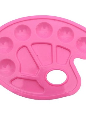 10 Grids with Thumb Hole Plastic Paint Palette Pallet Art Dr