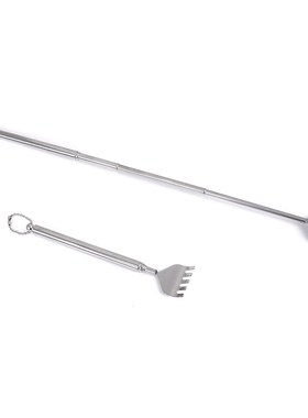 1PC Portable Stainless Steel Telescopic Back Scratcher Itch