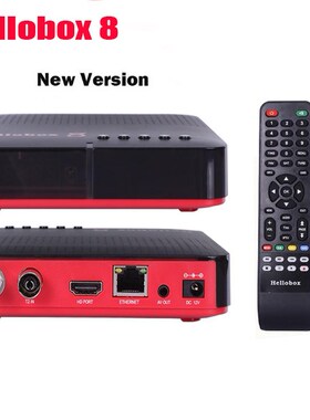 Hellobox 8 new version satellite receiver DVB T2 DVBS2 Comb