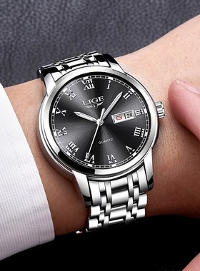 LIGE Top Luxury Brand Men Sports Watch Male Casual Full ste