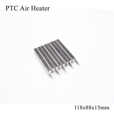 118x88x15mm 220V 1000W 1500W PTC Heater Ceramic Thermistor