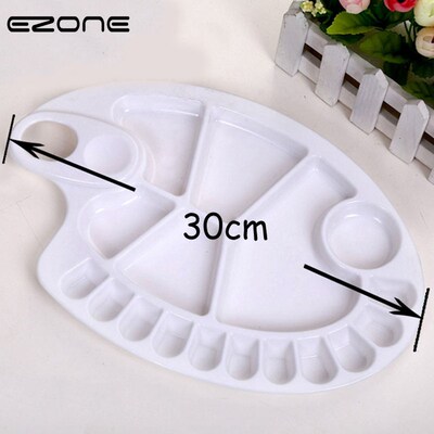 EZONE 18 Holes Palette Fish Shaped PP Palettes For Watercol