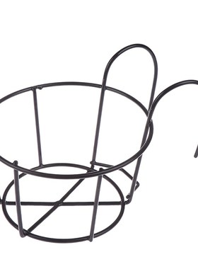 rought Iron Potted Stander Flower Pot Rack Stand basion Disp