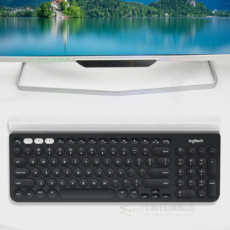 k780 wireless Bluetooth ultra thin Mini mute keyboard with r