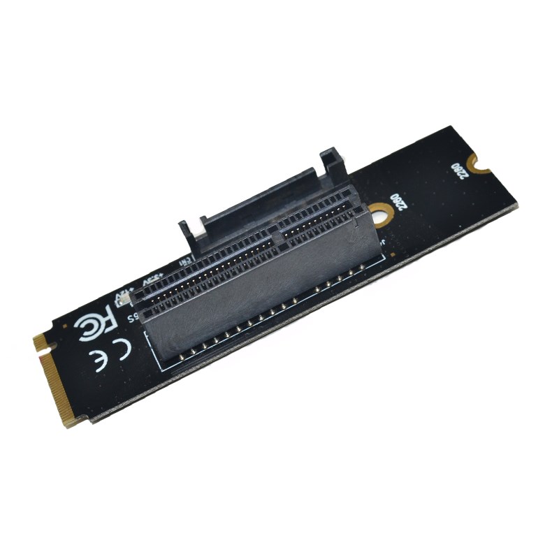 Newest NGFF M.2 to PCI-E 4X Riser Card M2 M Key to PCIe X4 A
