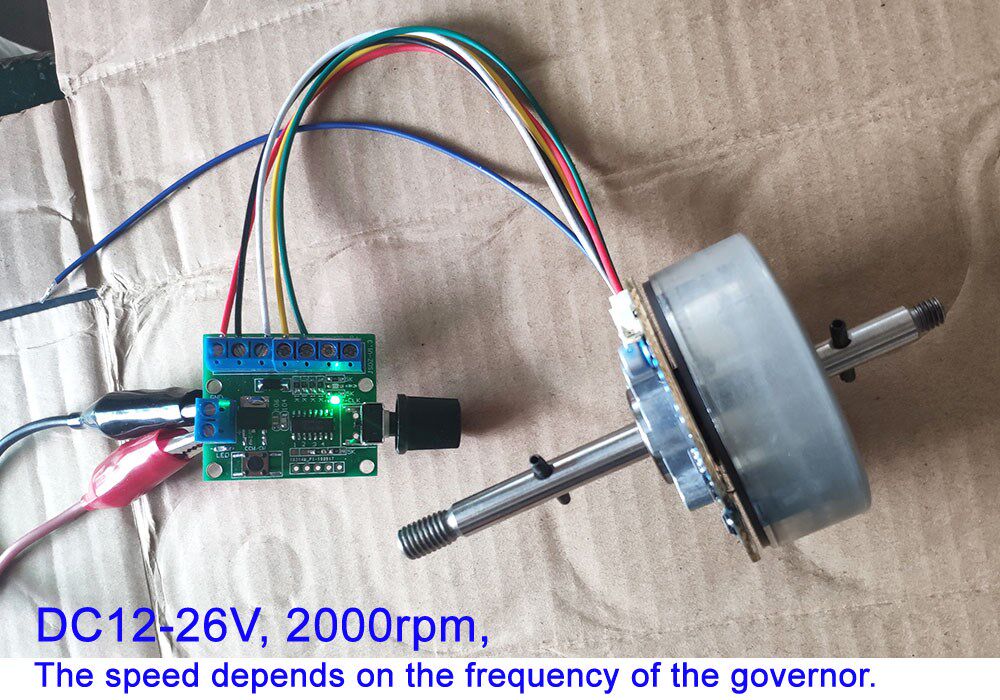 New Japan NIDEC 48F704M180 External Rotor Brushless Motor DC图片