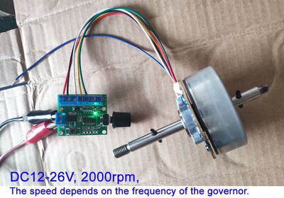 New Japan NIDEC 48F704M180 External Rotor Brushless Motor DC