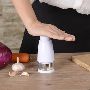 Hand Press Stainless Steel Kitchen Chopping Machine Semi Aut