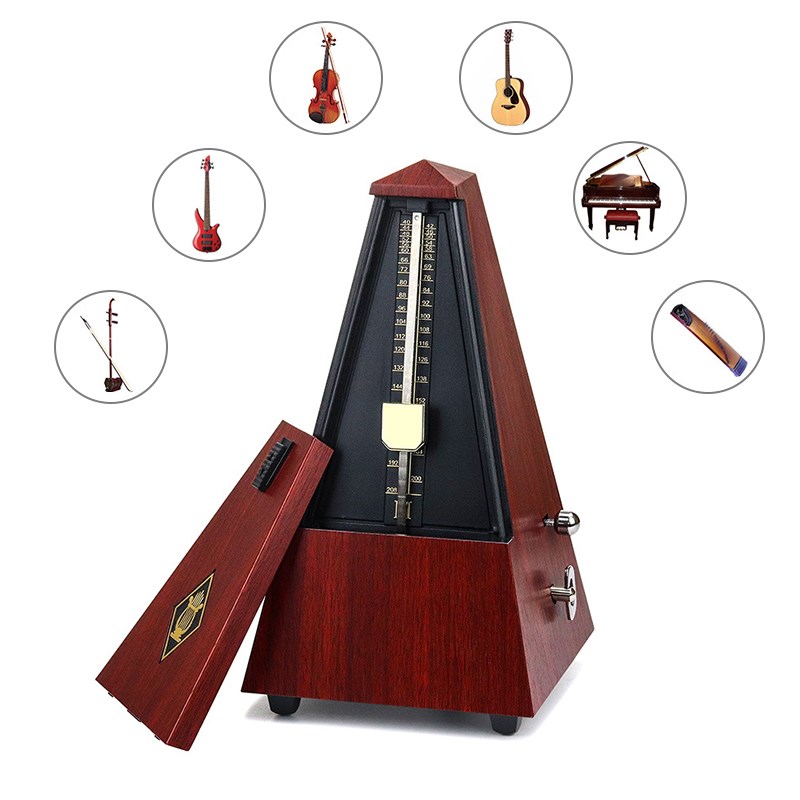 Portable Mini Mechanical Metronome Universal Metronome 21cm