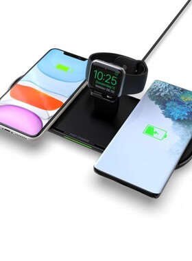 25W Qi Fast Wireless Charger Stand For IPhone 12 11 XR X 8