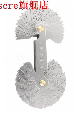 NEW 58xBlades Metric Whitworth 55&60 Degree Thread Measuring