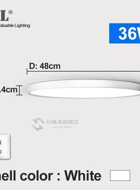 Modern LED Ceiling Light 36W 45W Home Lighing 5000K Kitchen