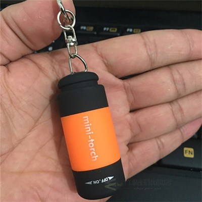 Led Mini Flashlight Key Chain Portable Torch Outdoors Waterp