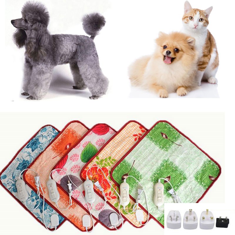 Pet Plush Electric Blanket Animals Bed Heater Mat Heating Go