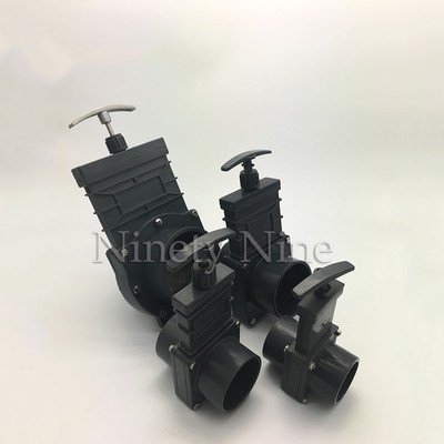 DN32-DN150 PVC Gate Valve RV TRAILER VAN Spigot Valve Assemb