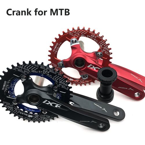 MTB Mountain bike bicycle hollow integrated crank IXF modifi