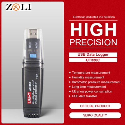 UT330C IP67 Mini USB Temperature Humidity Datalogger Recorde