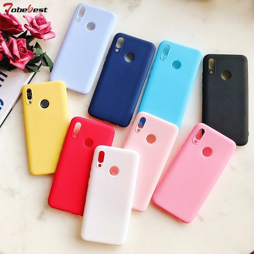 Honor 8X Case Candy Color Matte TPU Phone Case for Huawei H