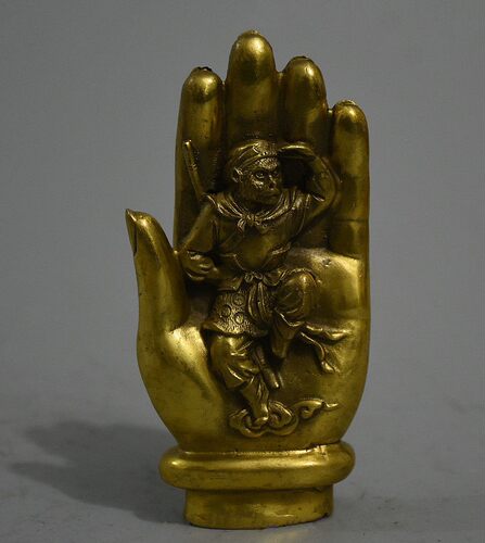 China Brass Famous Journey West Sun Wukong Monkey King God