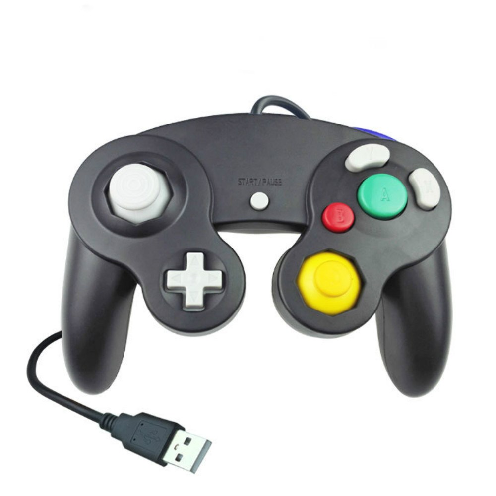 For Game Cube Controller USB Wired Handheld Joystick Contro