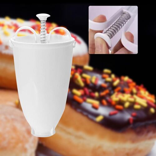 Plastic Donut Maker Mold Dispenser Pancake Donut Batter Disp