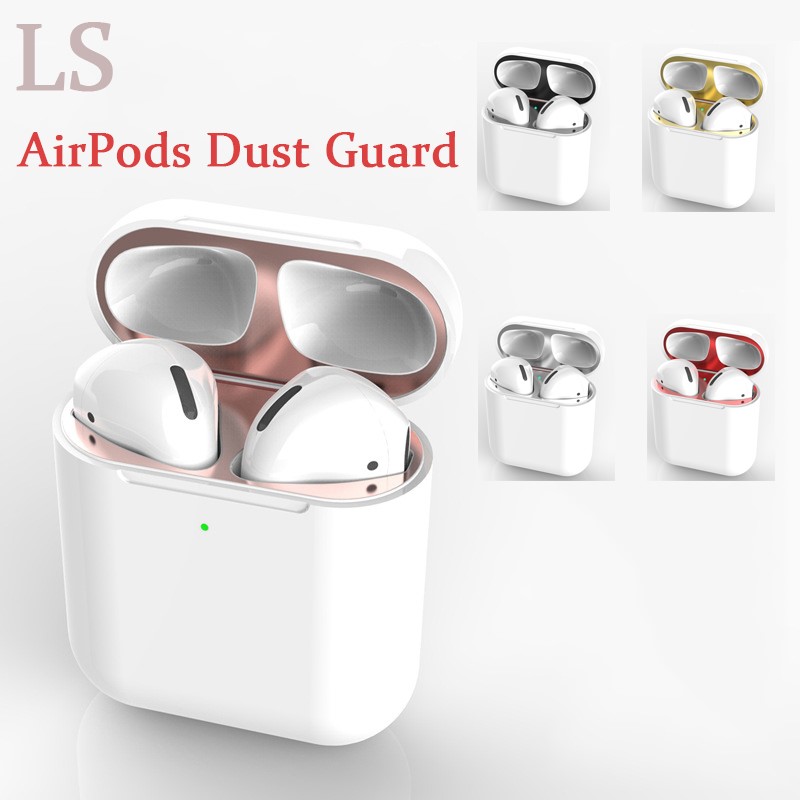 Metal Dust Guard for AirPods 1 2 Pro Case Cover Earphones P