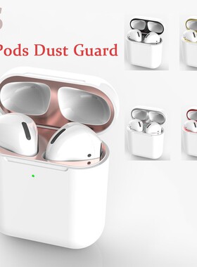 Metal Dust Guard for AirPods 1 2 Pro Case Cover Earphones P