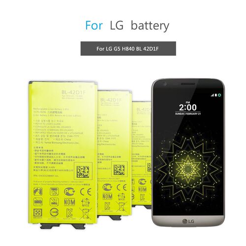 BL-42D1F Mobile Phone Battery for LG G5 BL-42D1F H850 H820 H