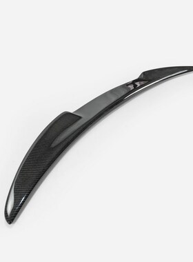 LE Style Carbon Fiber Rear Spoiler Glossy Finish Wing Lip F