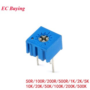 20pcs 3362 3362P Trimmer Potentiometer Variable Resistor 101