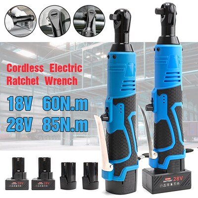 New Cordless Electric Wrench 18V/28V 3/8 Ratchet Wrench Righ