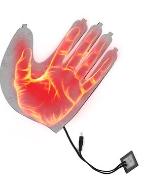 New 1Pc Five finger Gloves USB Electric Heating Pads Lithiu