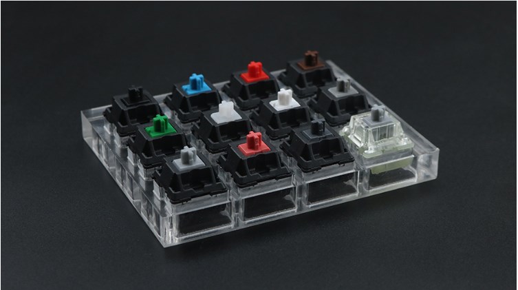Cherry mx switch tester mx brown blue clear silver silent re