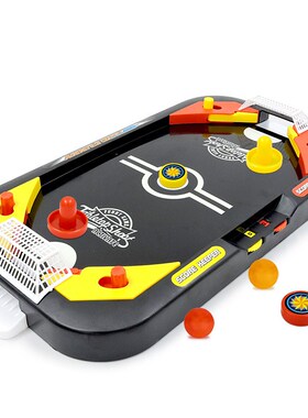 Mini Air Hockey Table Desktop Battle 2 in 1 Ice Hockey  Leis