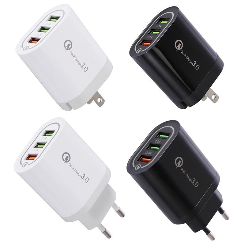5V2.4A EU US Plug Adapter USB Wall Charger For Samsung ipho