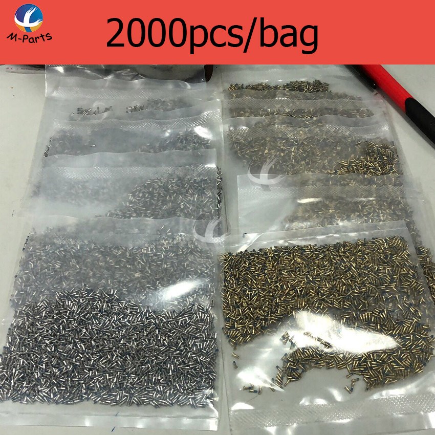 2000pcs / Lot Bottom Screw For iPhone 4 4S 5 5C 5S SE 6 6P 6