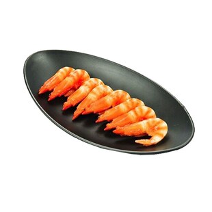 Japan Style Black Sushi Plate Dish  Meat Beef Steak Hot Pot