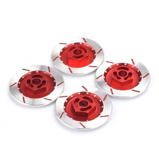 4PCS Aluminum Alloy Brake Disc Wheel Rim Box Hex Adapter 12