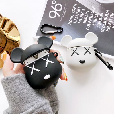 Soft PVC For Apple Bluetooth Earphone Airpods 1 2 Universal