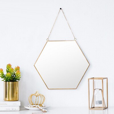 ANTIQUE DIAMOND WALL MIRROR DRESSING ROOM BATHROOM DRESS UP