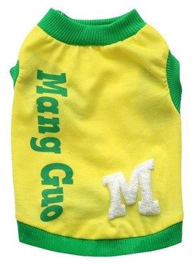 Solid Pet Dog Clothes Letter Clothings Dogs Vest Super Smal