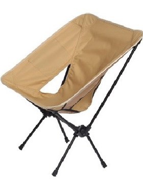 Premium Beige Outdoor Camping Folding Chairs Daddy Ultraligh