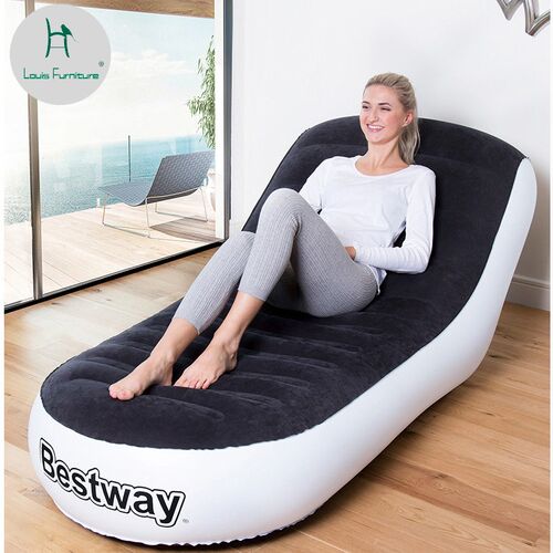 Sun Loungers Single Person Inflatable Bed Creative Portable