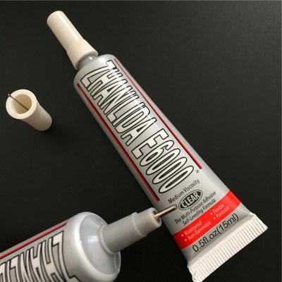 1PCS E6000 15ml Glue Transparent Super Adhesive Fabric Rhine