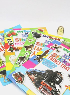Sticker Books for Baby Leaning English Story Book with Stic