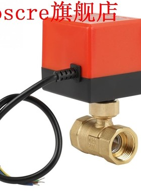 G3 /4inch Dn20 Ac 12v Brass 2 Way Motorized Ball Electrical